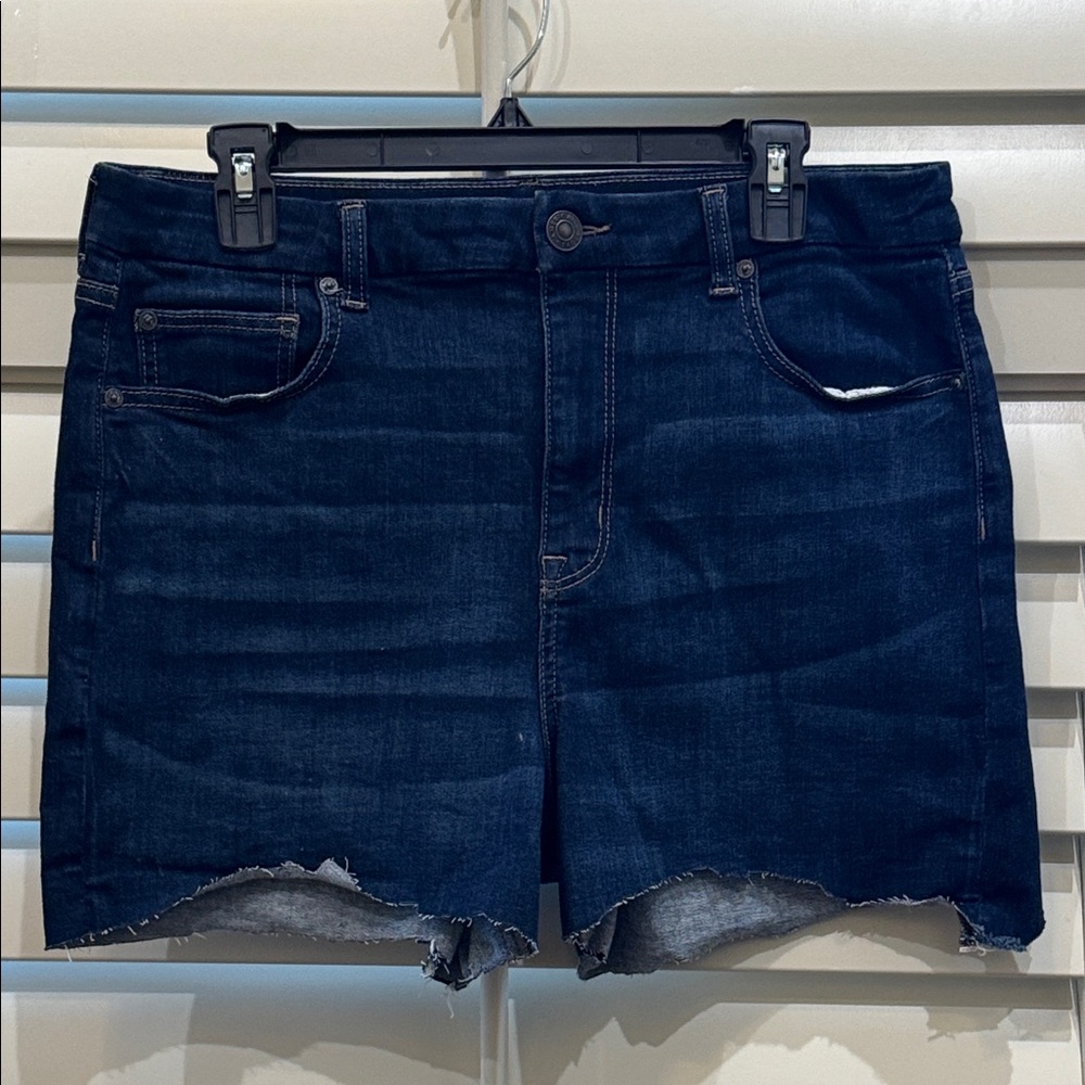 American Eagle Outfitters Dark Blue Jean Shorts